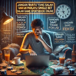 Sportsbook Online : Prinsip Dasar: Pilih Jenis Taruhan Sesuai Kapasitas Mental, Bukan Keinginan