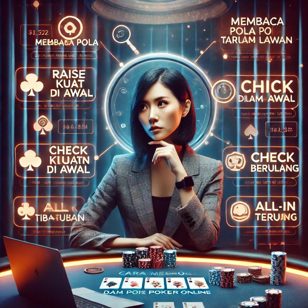 Cara Membaca Pola Taruhan Lawan dalam Poker Online