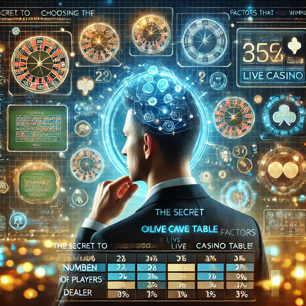 Rahasia Pemilihan Meja Live Casino Online: Faktor yang Menentukan Tingkat Kemenangan