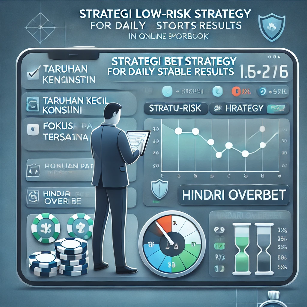 Strategi Low-Risk Bet Sportsbook Online untuk Hasil Stabil Setiap Hari