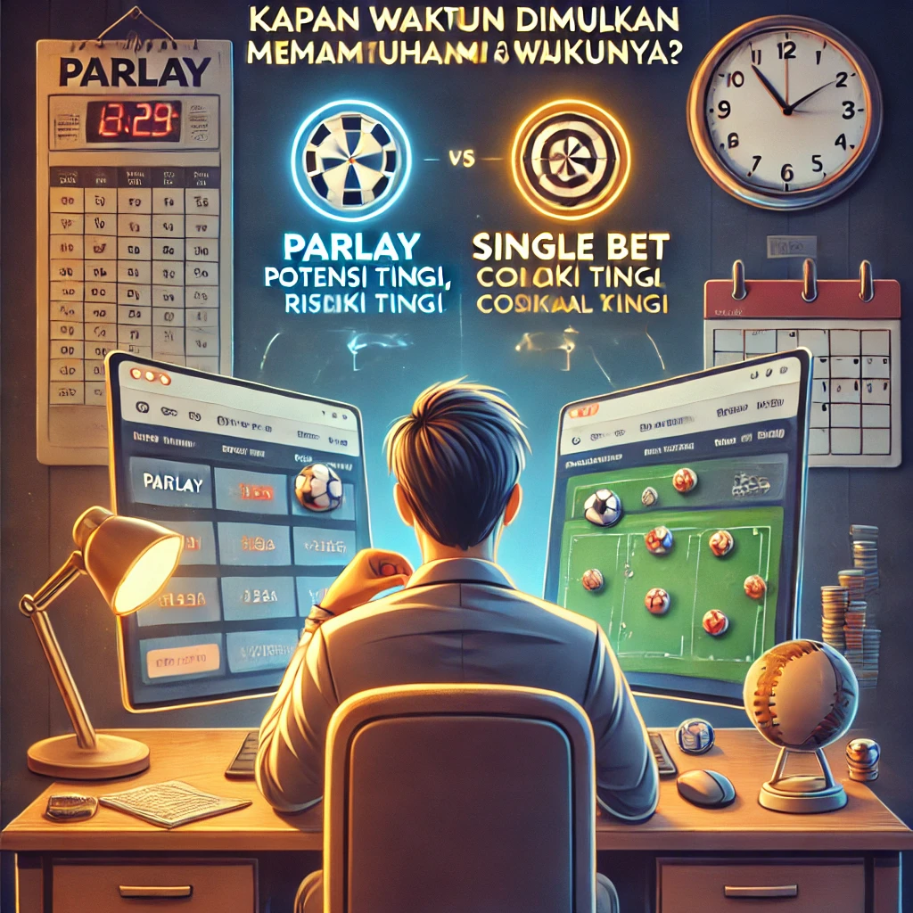 Kapan Waktu Tepat untuk Taruhan Sportsbook Online Parlay dan Single Bet? Sudut Pandang Edukatif & Kesadaran Risiko