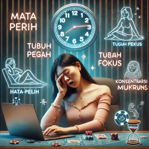 Live Casino : Mengabaikan Tanda-Tanda Tubuh yang Sebenarnya Sudah Kelelahan