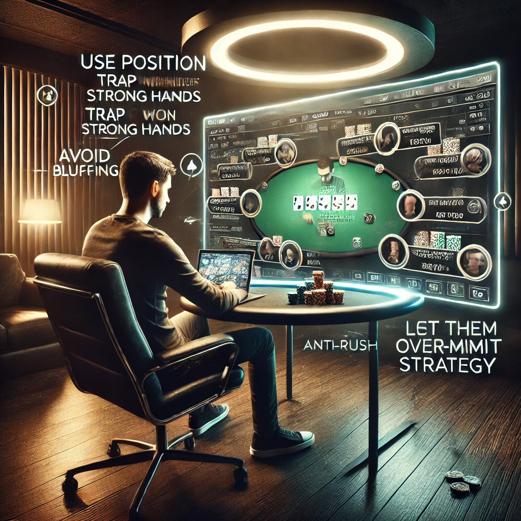 Mengatasi Pemain Agresif di Poker Online: Strategi Anti-Rush