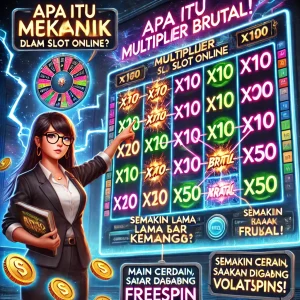 Slot Online : Apa Itu Mekanik Multiplier Brutal dalam Slot Online?