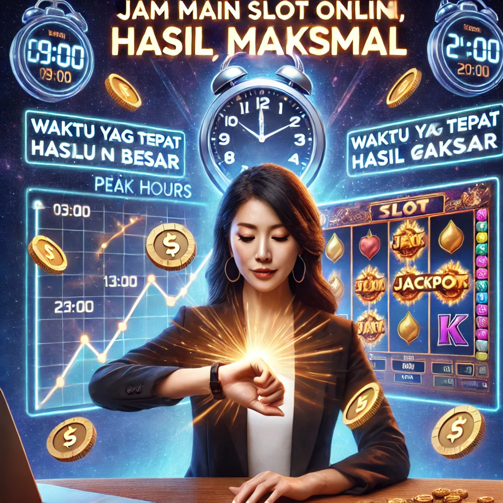 Jam Main Slot Online Terbukti Membawa Kemenangan Besar