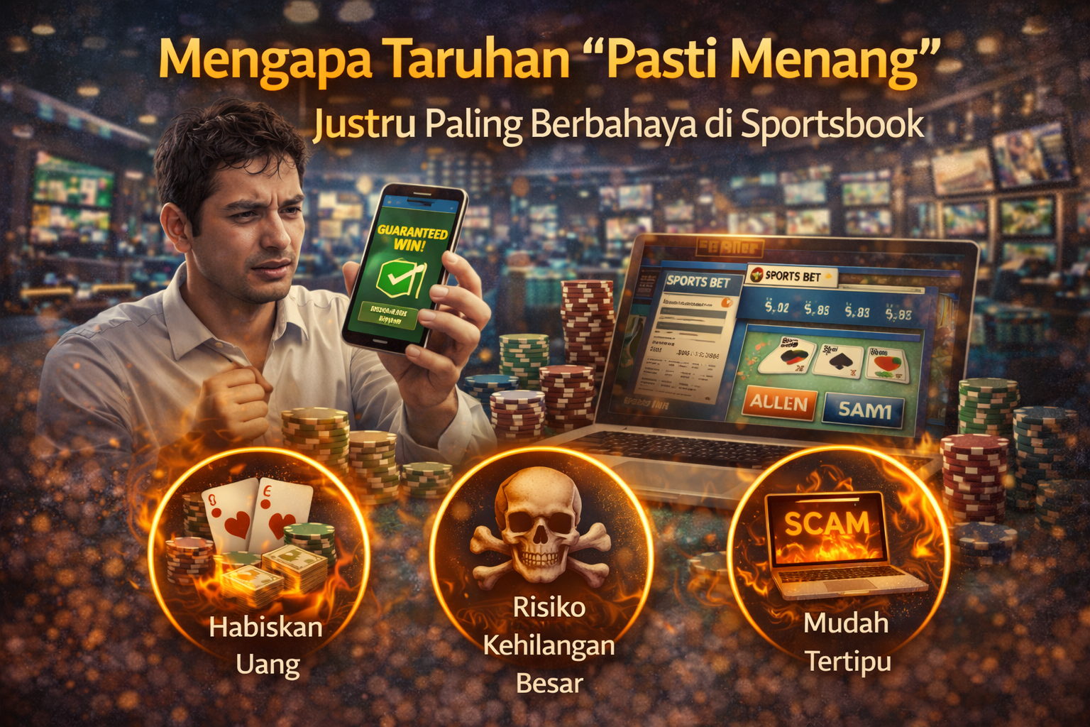 Mengapa Taruhan “Pasti Menang” Justru Paling Berbahaya di Sportsbook