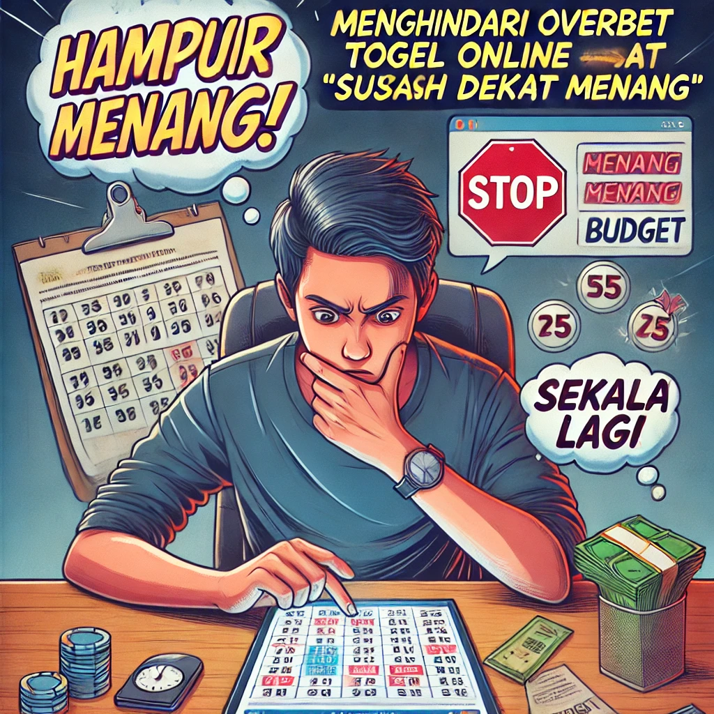 Menghindari Overbet Togel Online Saat Merasa “Sudah Dekat Menang”