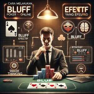 Poker Online : Cara Melakukan Bluff yang Efektif