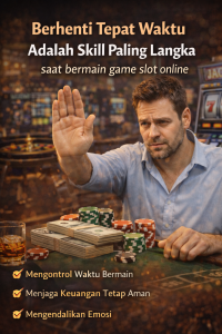 Slot Online : Berhenti Tepat Waktu Adalah Skill Paling Langka