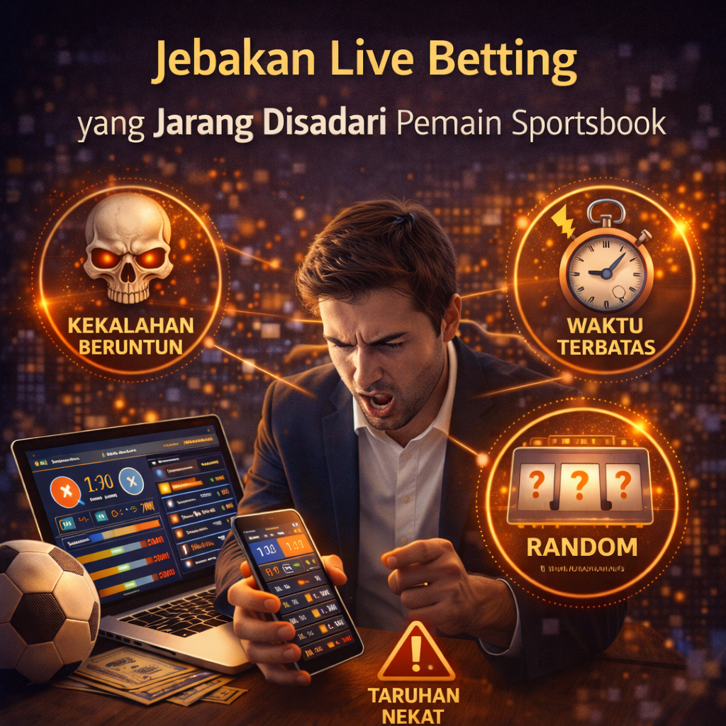 Jebakan Live Betting yang Jarang Disadari Pemain Sportsbook