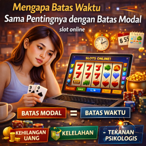 Slot Online : Mengapa Batas Waktu Sama Pentingnya dengan Batas Modal
