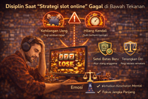 Slot Online : Disiplin Saat “Strategi” Gagal di Bawah Tekanan
