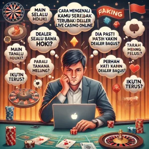 Live Casino Online : Cara Mengenali Kamu Sudah Terjebak Ilusi Dealer