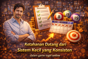 Togel Online : Ketahanan Datang dari Sistem Kecil yang Konsisten