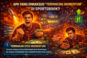 Sportsbook Online : Apa yang Dimaksud “Terpancing Momentum” di Sportsbook?