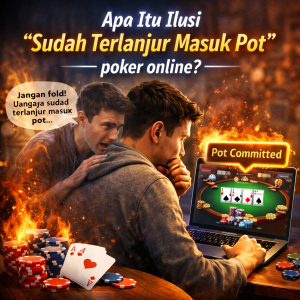 Poker Online : Apa Itu Ilusi “Sudah Terlanjur Masuk Pot”?