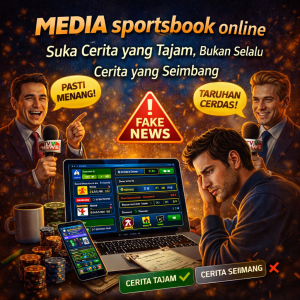 Sportsbook Online : Media Suka Cerita yang Tajam, Bukan Selalu Cerita yang Seimbang