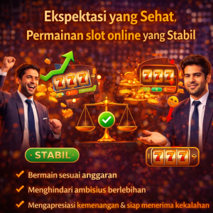 Slot Online : Ekspektasi yang Sehat, Permainan yang Stabil
