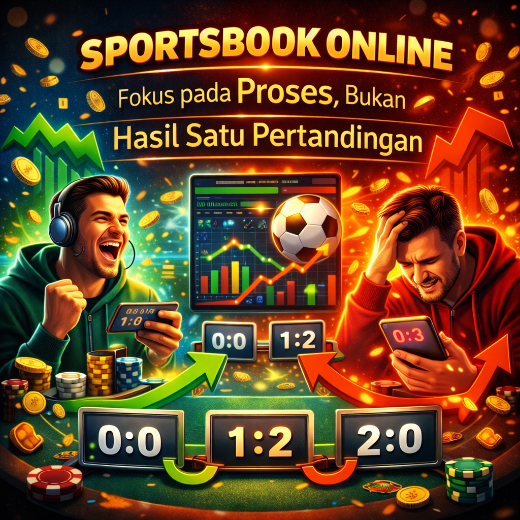Sportsbook Online: Fokus pada Proses, Bukan Hasil Satu Pertandingan