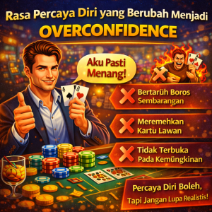 Poker Online : Rasa Percaya Diri yang Berubah Menjadi Overconfidence