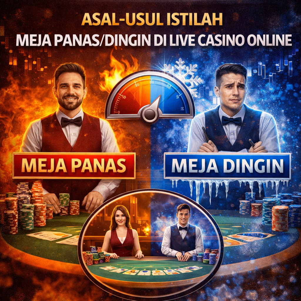 Asal-Usul Istilah Meja Panas/Dingin di Live Casino Online