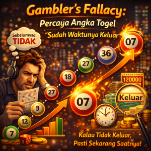 Togel Online : Gambler’s Fallacy: Percaya Angka “Sudah Waktunya Keluar”