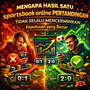 Sportsbook Online : Mengapa Hasil Satu Pertandingan Tidak Selalu Mencerminkan Keputusan yang Benar