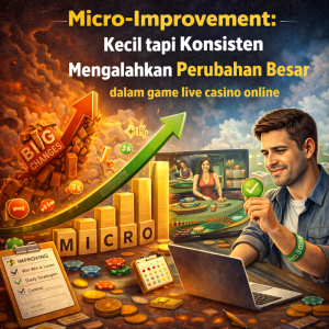 Live Casino Online : Micro-Improvement: Kecil tapi Konsisten Mengalahkan Perubahan Besar
