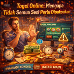 Togel Online : Mengapa Tidak Semua Sesi Perlu Dipaksakan